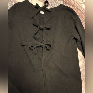 Cashmere Banana Republic Bow Back Sweater